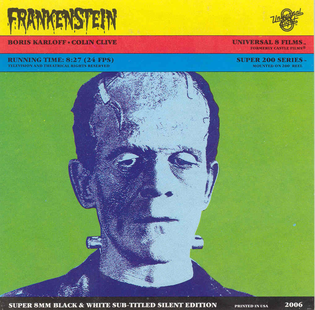 O monstro do Frankenstein nos filmes da Universal