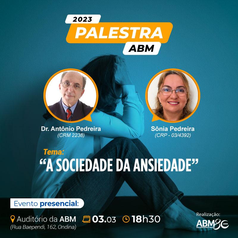 Palestra “A Sociedade da Ansiedade”