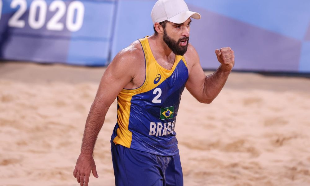 Aposentadoria de Bruno Schmidt no vôlei de areia