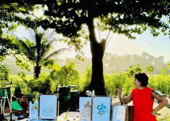 Mercado de Arte na Praia do Flamengo