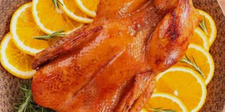 Pato ao Molho de Laranja