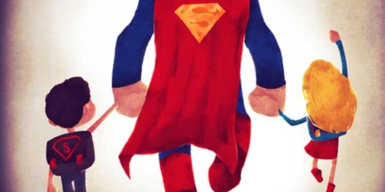 Sem capa ou superpoderes: simplesmente, PAI