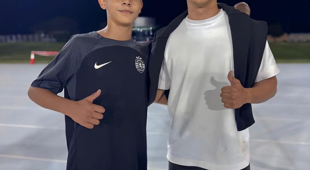 Jogador Baiano realiza treinos com filho de craque