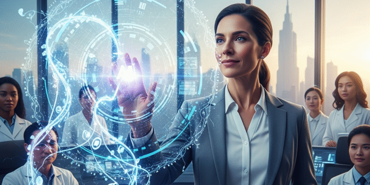 Liderança no Mundo da Inteligência Artificial Unindo Tecnologia e Empatia