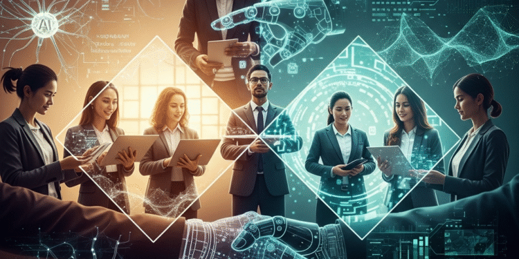 Liderança em Tempos de IA: Humanos e Tecnologia em Harmonia