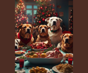 Depois da ceia, o problema aparece: evite que seu PET passe mal no Natal