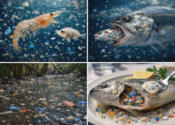 Microplásticos na Cadeia Alimentar: Do Plâncton ao Peixe no Prato