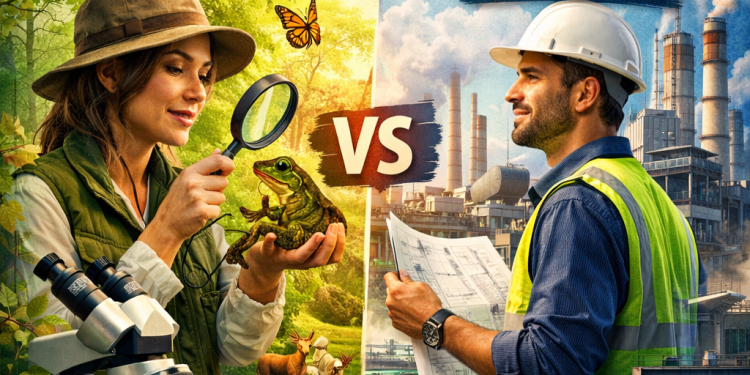 Biologia X Engenharia Ambiental: ciência da vida ou engenharia da solução?