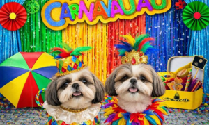 Carnaval: Quando o excesso humano adoece o corpo e a alma dos cães