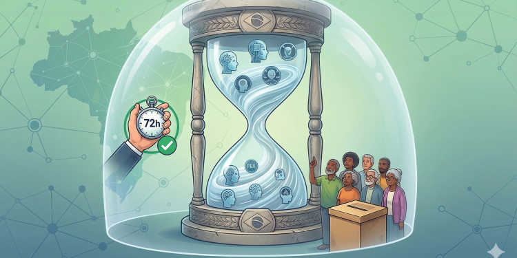O Vácuo das 72 horas: a nova regra do TSE que pode decidir eleições antes do dia da votação