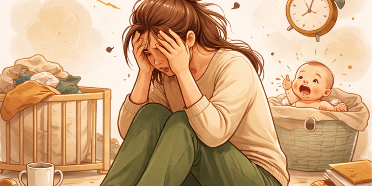 O colapso silencioso das mães