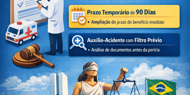 INSS publica novas regras em 2026 para análise de benefícios por incapacidade e auxílio acidente