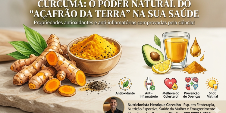Curcuma: O Poder natural do “Açafrão da Terra” na sua saúde
