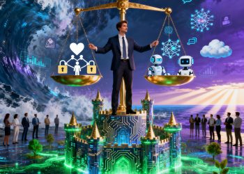 Liderança Ética na Era Digital: Navegando Desafios Morais com IA e Privacidade de Dados