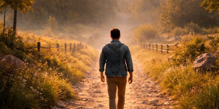 No dia em que as folhas caíram