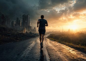 O que acontece como o cérebro de uma pessoa que corre enquanto a vida desmorona ao redor?