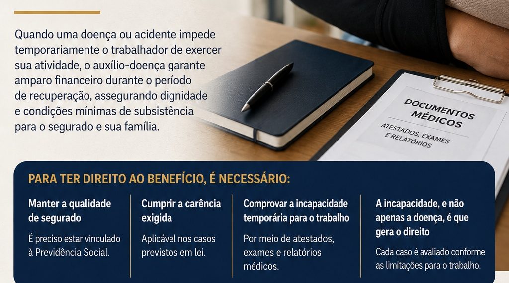 Auxílio-Doença e Direitos Sociais: Como a Previdência Social protege o Trabalhador em momentos de vulnerabilidade?