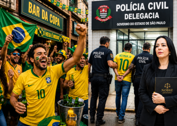Torcer pelo Brasil não pode parar na delegacia
