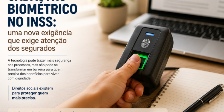 Cadastro Biométrico no INSS: uma nva exigência queexige atenção dos segurados