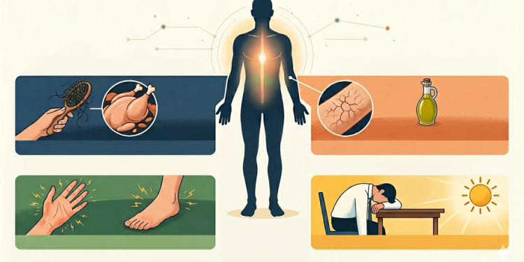 Sinais de Alerta: seu corpo está pedindo vitaminas?