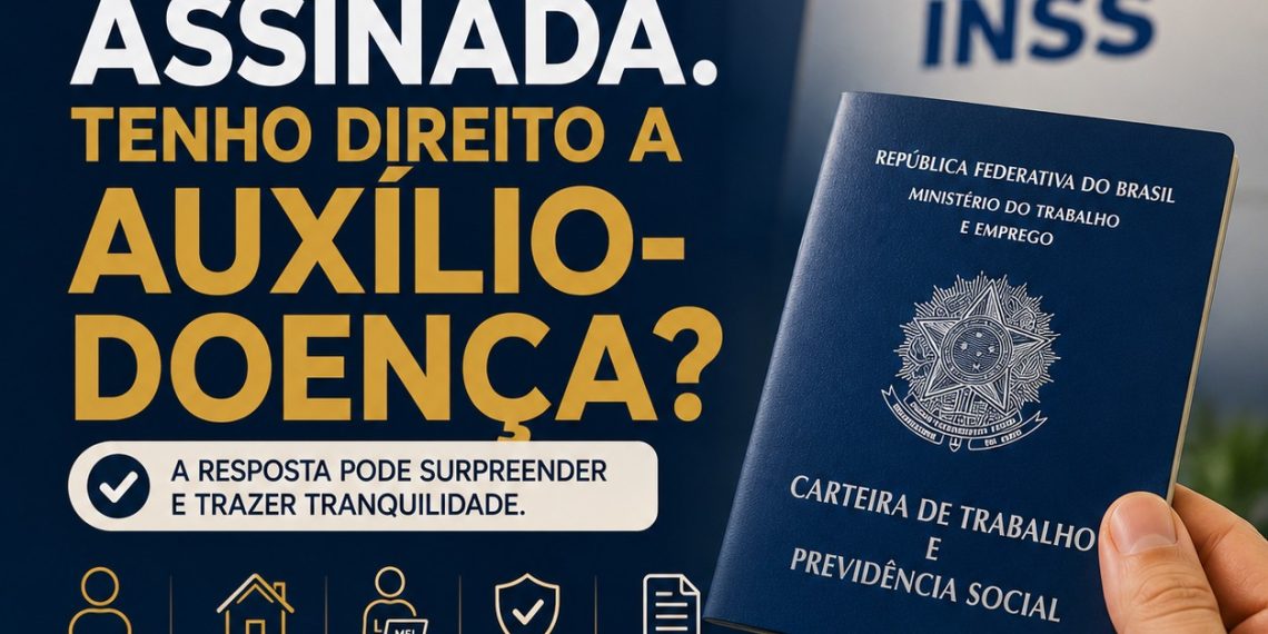 Não tenho CTPS assinada. Tenho direito a Auxílio-Doença?