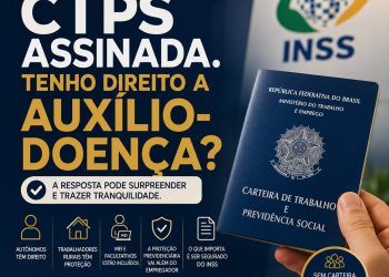 Não tenho CTPS assinada. Tenho direito a Auxílio-Doença?