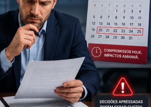 Empresários: cuidado com as compras a longo prazo