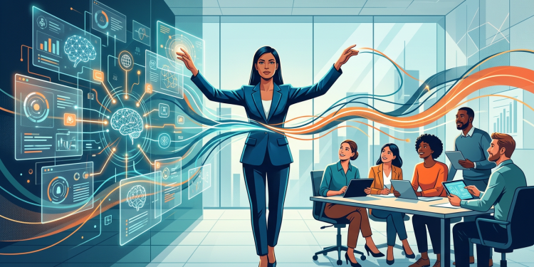 Inteligência Aumentada: o líder como maestro humano – Máquina