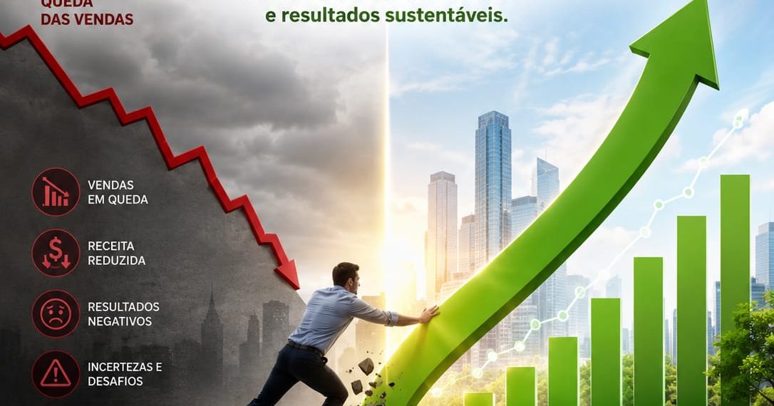 A recuperação financeira pós-crise de queda de vendas