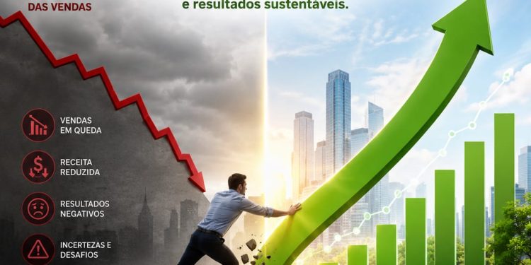 A recuperação financeira pós-crise de queda de vendas