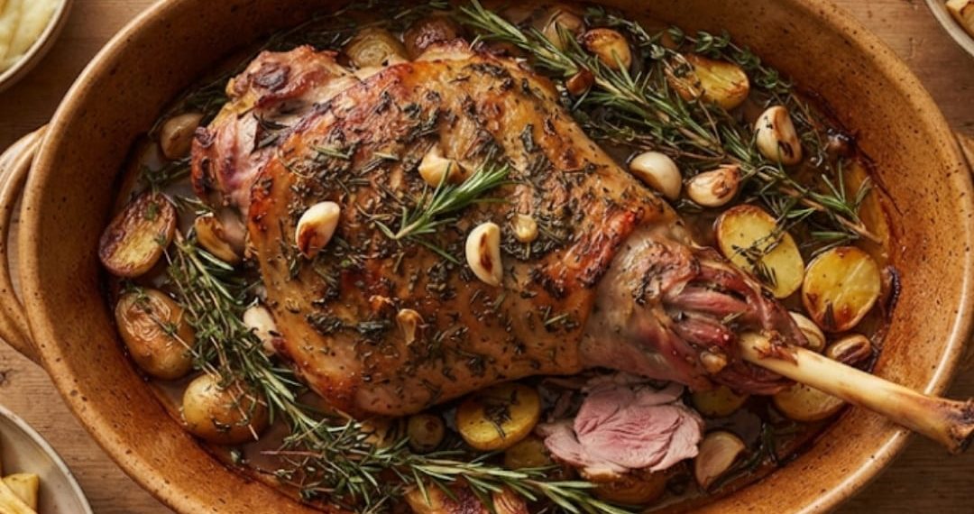 Pernil de Cordeiro Suculento