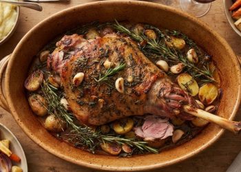Pernil de Cordeiro Suculento