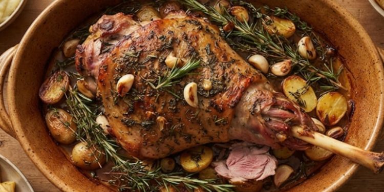 Pernil de Cordeiro Suculento