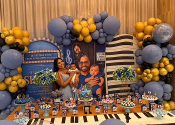 Silvanno Salles e Jéssica Dandara festejam o quarto “mêsversário” de Silvano Júnior