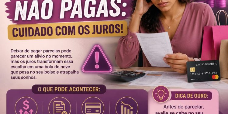 Compras Parceladas Não Pagas: Cuidado com os Juros