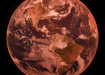 A Terra entrou no vermelho