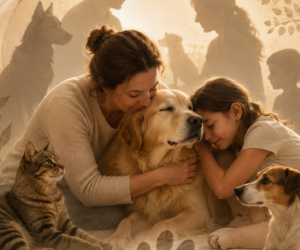 Quando dois cães que sempre sobreviveram começam a brigar