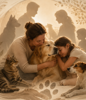 Quando dois cães que sempre sobreviveram começam a brigar