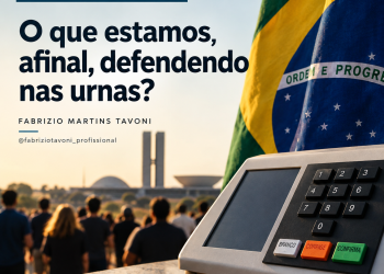 O que estamos, afinal, defendendo nas urnas?