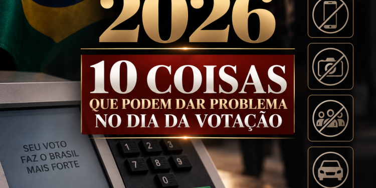 Eleição 2026: 10 coisas que podem dar problema no dia da votação