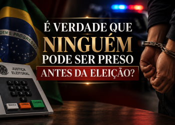 É verdade que ninguém pode ser preso antes da eleição?