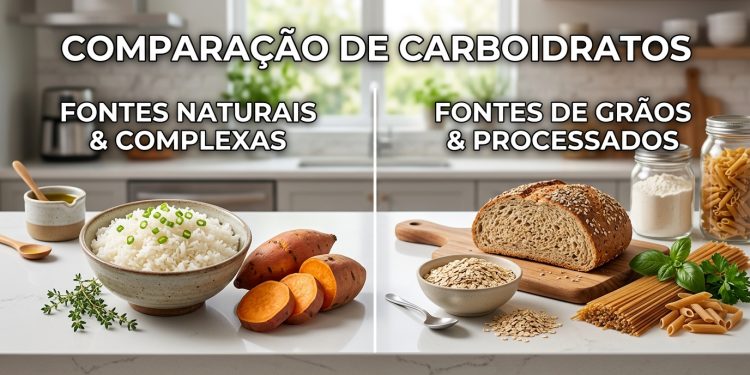 Comparando Carboidratos: Entenda a Densidade Calórica e Faça Substituições sem Medo
