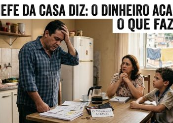O chefe da casa falou que o dinheiro acabou: o que fazer?