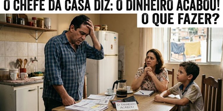 O chefe da casa falou que o dinheiro acabou: o que fazer?