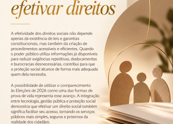 Voto, prova de vida e direitos sociais: quando a cidadania também facilita o acesso à proteção previdenciária
