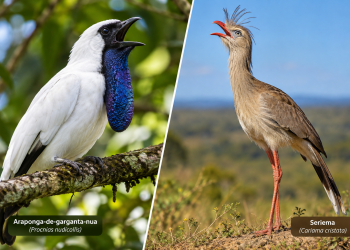 Brasil tem duas das aves mais barulhentas do mundo