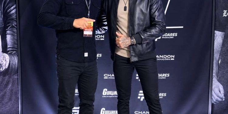 O Grande Influenciador do Espírito Santo prestigia o show do Guilherme Silva