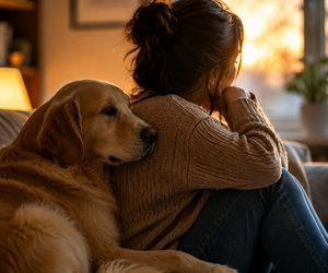 Quando o silêncio fala: seu pet percebe quando você não está bem?