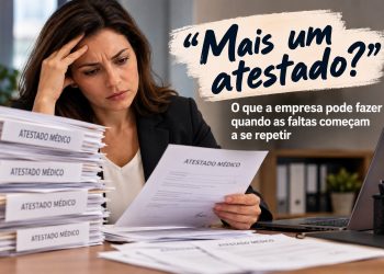 “Mais um atestado?” O que a empresa pode fazer quando as faltas começam a se repetir