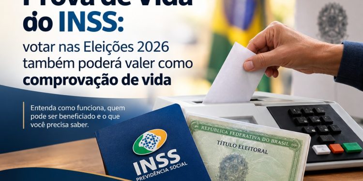 Prova de Vida do INSS: votar nas Eleições 2026 também poderá valer como prova de vida